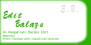 edit balazs business card