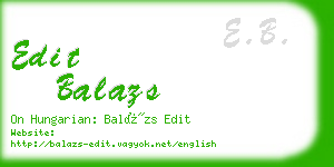 edit balazs business card